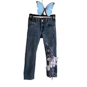 Vintage Vogue Jeans- A One-of-a-Kind Find- Upcycling Levi's Jeans for Girls